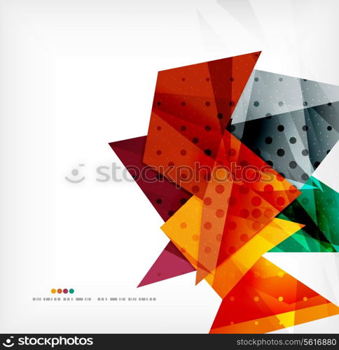 3d futuristic shapes vector abstract background made of glossy pieces with light effects and textured surfaces