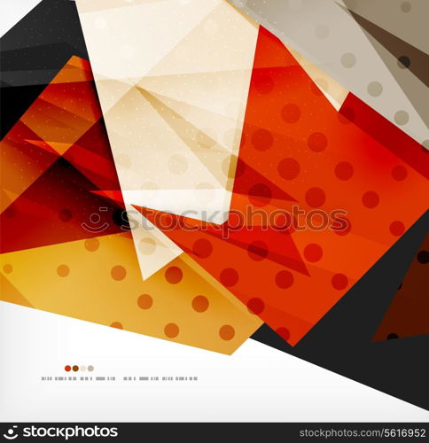 3d futuristic shapes vector abstract background made of glossy pieces with light effects and textured surfaces