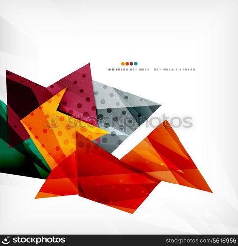 3d futuristic shapes vector abstract background made of glossy pieces with light effects and textured surfaces