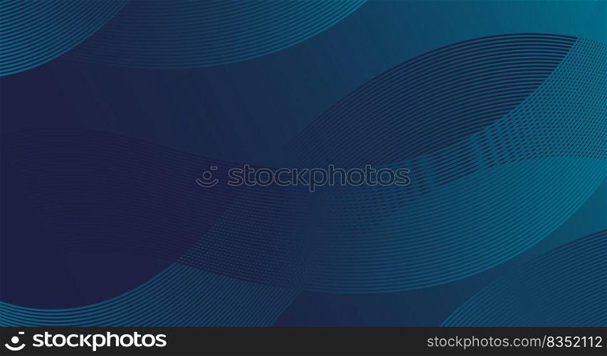 3D modern wave curve abstract presentation background. Luxury paper cut background. Abstract decoration, dark pattern, halftone gradients, 3d Vector illustration