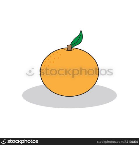 3d orange fruit. Realistic orange fruit. Plant leaf sign. Vector illustration. stock image. EPS 10.. 3d orange fruit. Realistic orange fruit. Plant leaf sign. Vector illustration. stock image.