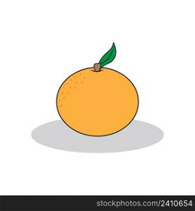 3d orange fruit. Realistic orange fruit. Plant leaf sign. Vector illustration. stock image. EPS 10.. 3d orange fruit. Realistic orange fruit. Plant leaf sign. Vector illustration. stock image.