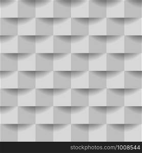 3d realistic cube square pattern background. Vector. 3d realistic cube square pattern