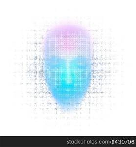 3d rendering of robot face on white background represent artificial intelligence. Future science, modern technology concept. 3d illustration. 3d rendering of robot face on white background represent artificial intelligence. Future science, modern technology concept. 3d illustration.