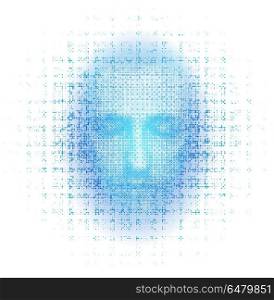 3d rendering of robot face on white background represent artificial intelligence. Future science, modern technology concept. 3d illustration. 3d rendering of robot face on white background represent artificial intelligence. Future science, modern technology concept. 3d illustration.