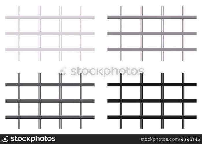 3d seamless prison cage. Metal jail bars. Iron grid mesh. Vector illustration. EPS 10. stock image.. 3d seamless prison cage. Metal jail bars. Iron grid mesh. Vector illustration. EPS 10.