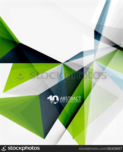 3d triangle polygonal abstract vector. 3d triangle polygonal abstract vector, creative modern abstract background for text, presentation wallpaper