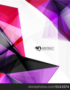 3d triangle polygonal abstract vector. 3d triangle polygonal abstract vector, creative modern abstract background for text, presentation wallpaper