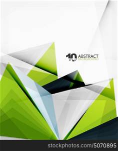 3d triangle polygonal abstract vector. 3d triangle polygonal abstract vector, creative modern abstract background for text, presentation wallpaper