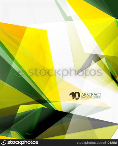 3d triangle polygonal abstract vector. 3d triangle polygonal abstract vector, creative modern abstract background for text, presentation wallpaper