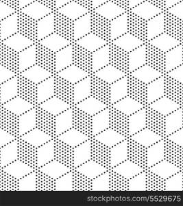 3d Vecor Seamless Cubes Pattern