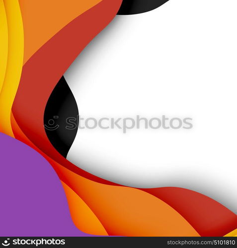 3d vector abstract background with cut shapes. 3d vector abstract background with cut shapes, business presentation, flyer template