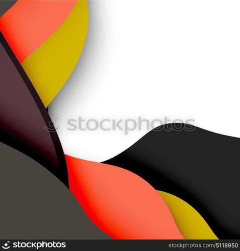 3d vector abstract background with cut shapes. 3d vector abstract background with cut shapes, business presentation, flyer template