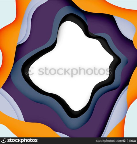 3d vector abstract background with cut shapes. 3d vector abstract background with cut shapes, business presentation, flyer template