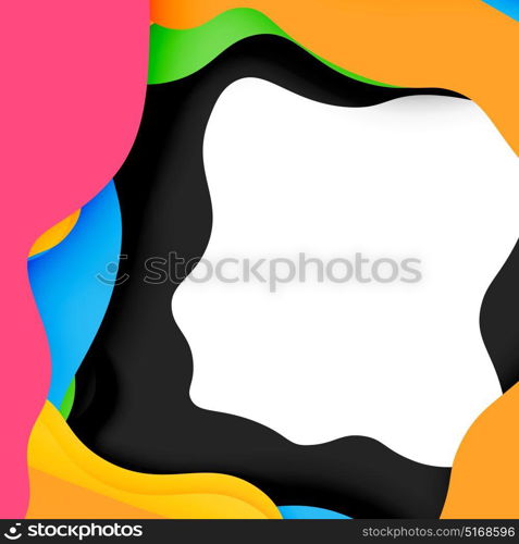 3d vector abstract background with cut shapes. 3d vector abstract background with cut shapes, business presentation, flyer template