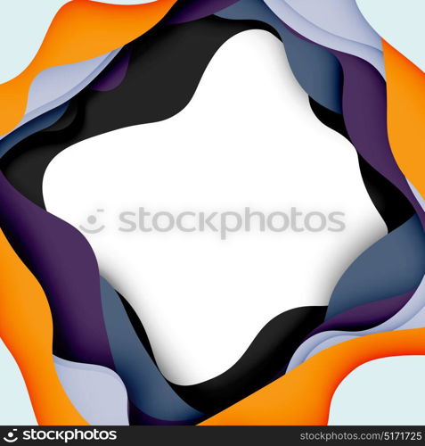 3d vector abstract background with cut shapes. 3d vector abstract background with cut shapes, business presentation, flyer template