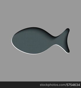 3d Vector Abstract Fish Background