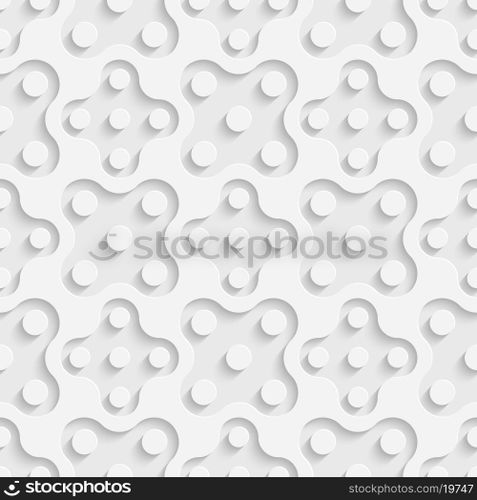 3d Vector Abstract Seamless Pattern