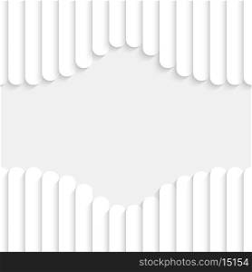 3d Vector Abstract White Background