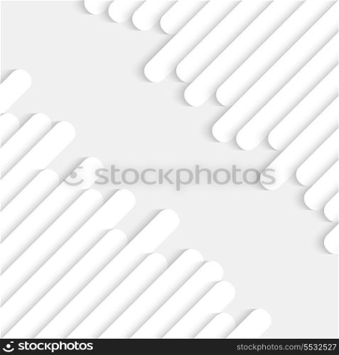 3d Vector Abstract White Background