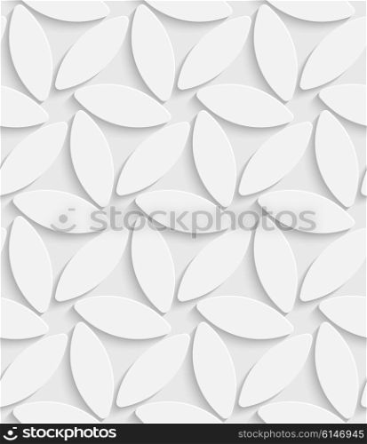 3d Vector Seamless Floral Background