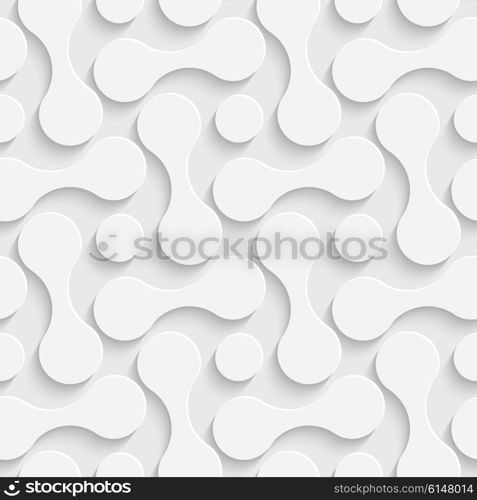 3d Vector Seamless Geometric Pattern