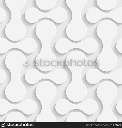 3d Vector Seamless Wave Pattern