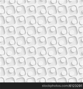 3d Vector Seamless White Background