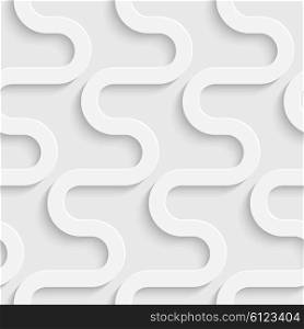 3d Vector Seamless White Background