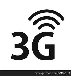3g network technology wireless data transmission, high-speed internet. Wi fi symbol.. 3g network technology wireless data transmission, high-speed internet.