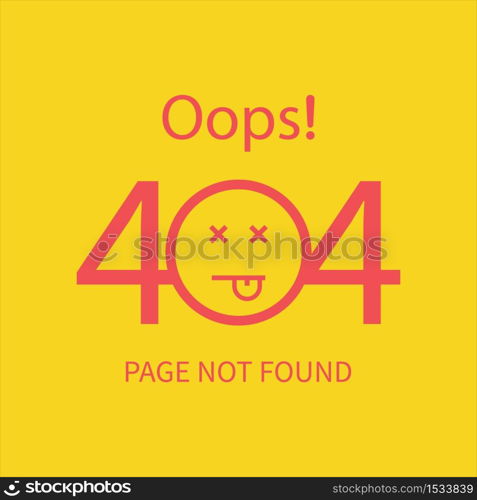 404 error page not found, lost, sorry, network, erro concept, vector illustration design