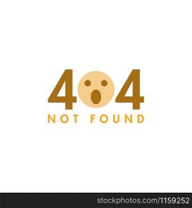 404 icon graphic design template vector isolated. 404 icon graphic design template vector