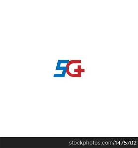 5G LTE logo icon illustration