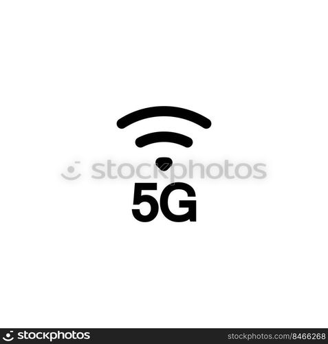 5g signal icon illustration design