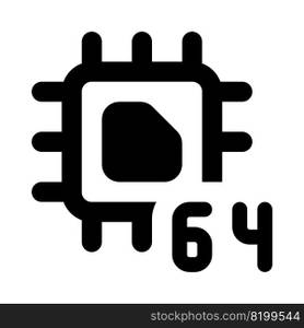 64-bit cpu designed for data processing.