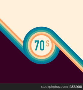 70s, 1970 abstract vector stock retro lines background. Vector illustration. 70s, 1970 abstract vector stock retro lines background. Vector illustration.