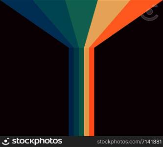 70s, 1970 abstract vector stock retro lines background. Vector stock illustration.. 70s, 1970 abstract vector stock retro lines background. Vector illustration.