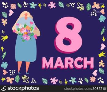 8 march, International Women&rsquo;s Day. Feminism concept template design. 8 march, International Women&rsquo;s Day. Feminism concept template design.