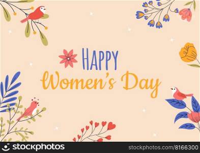 8 march, International Women&rsquo;s Day. Greeting card or postcard templates for card, poster, flyer. Girl power, feminism, sisterhood concept. 8 march, International Women&rsquo;s Day. Greeting card or postcard templates for card, poster, flyer. Girl power, feminism, sisterhood concept.
