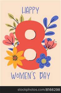 8 march, International Women’s Day. Greeting card or postcard templates for card, poster, flyer. Girl power, feminism, sisterhood concept. 8 march, International Women’s Day. Greeting card or postcard templates for card, poster, flyer. Girl power, feminism, sisterhood concept.