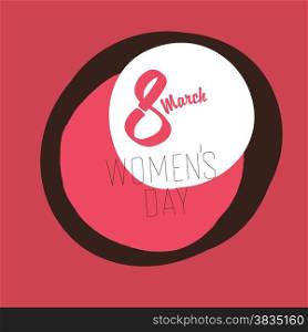 8 March, Women&rsquo;s Day Greeting Card