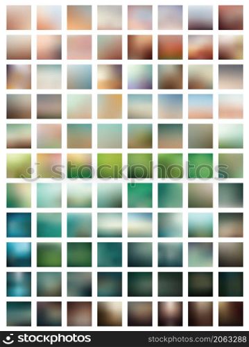88 professional colorful blurred vector backgrounds
