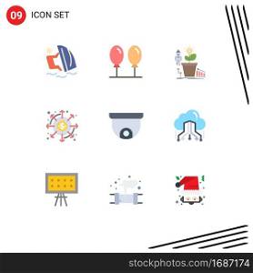 9 Creative Icons Modern Signs and Symbols of payments, finance, finance, dividends, profit Editable Vector Design Elements