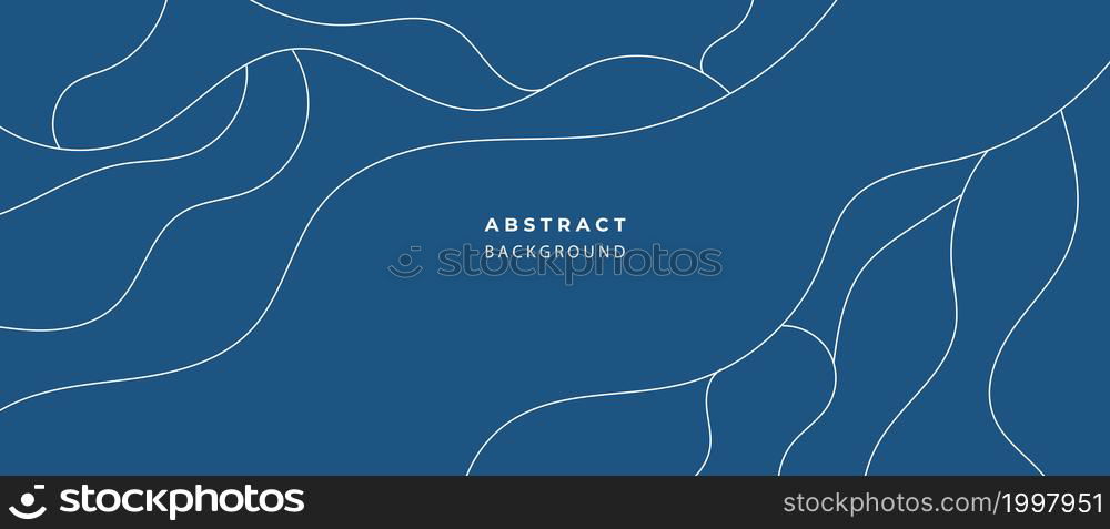 a blue abstract backdrop with a white pattern