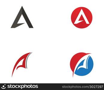A business Letter Logo and symbol Template Vector icon. A Letter Logo Business Template Vector icon