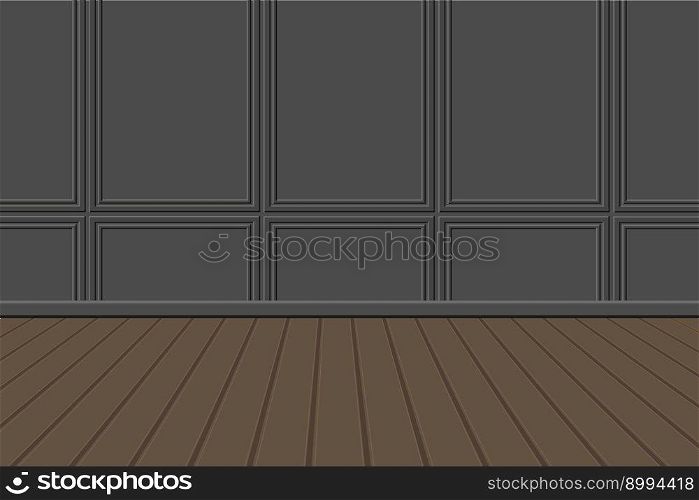 a classic interior background wooden floor and wall decor vector illustration empty room. classic interior background wooden floor and wall decor vector illustration empty room