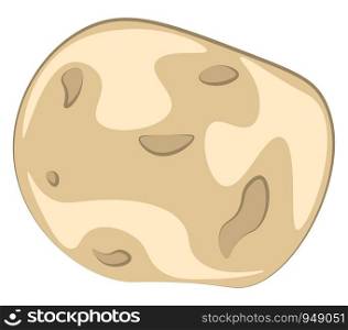 A Corn tortilla ready to be served, vector, color drawing or illustration.
