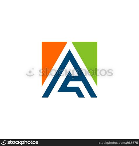 A G Letter Logo Template Illustration Design. Vector EPS 10.