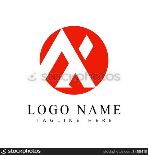 A initial letter logo vector template design