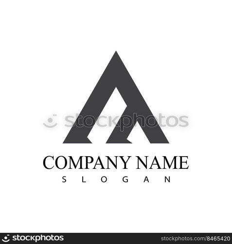 A initial letter logo vector template design